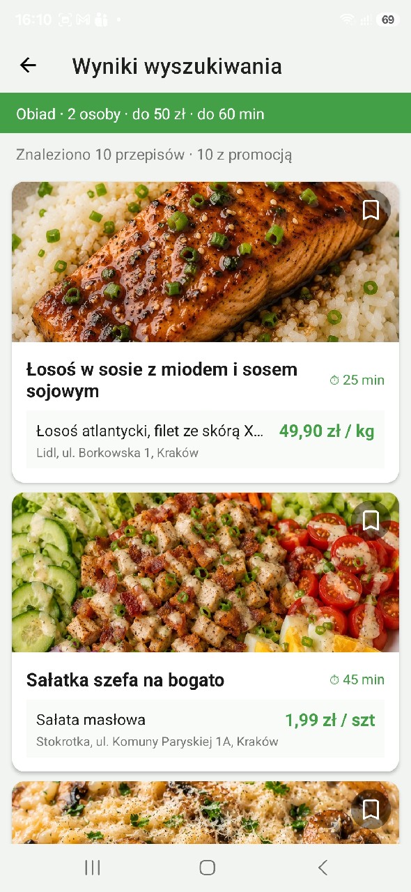 Przepisy dopasowane do budżetu, czasu i preferencji